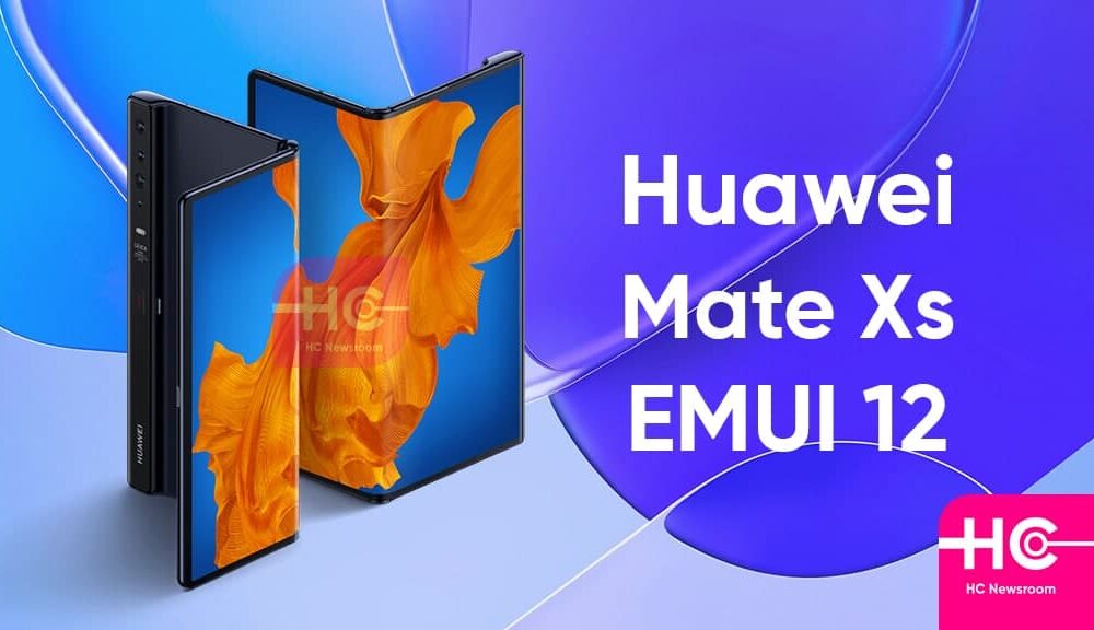 Stable EMUI 12 Update Rolling Out For Huawei Mate Xs Folding Smartphone