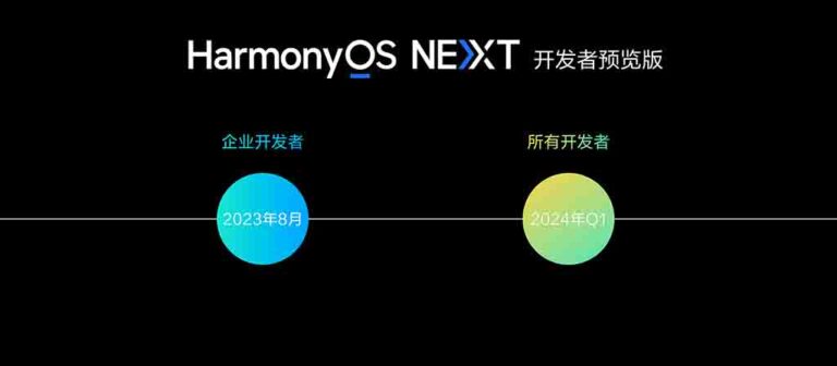 HarmonyOS NEXT Announced As Developer Only Software Huawei Central