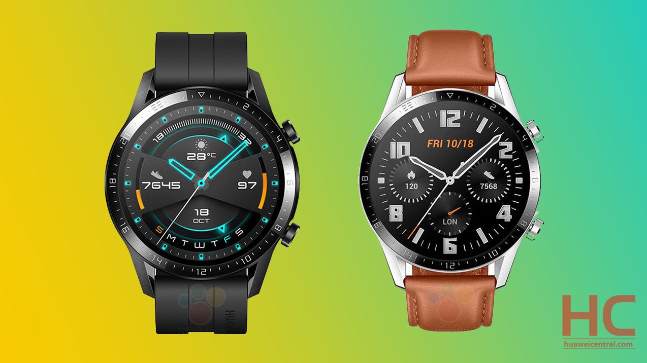 Huawei Watch GT 2 leak reveals design 