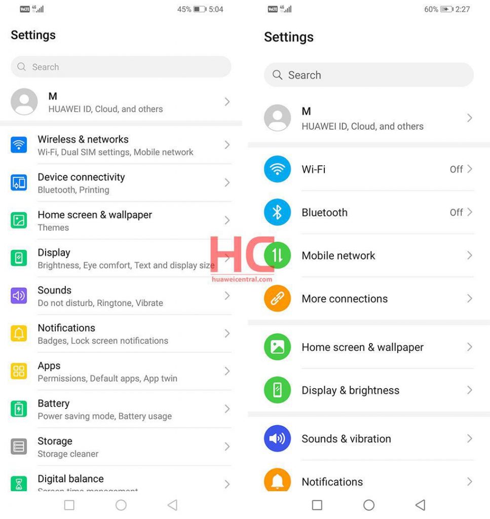 Emui 10 Vs Emui 9.1: Changes In User Interface - Huawei Central