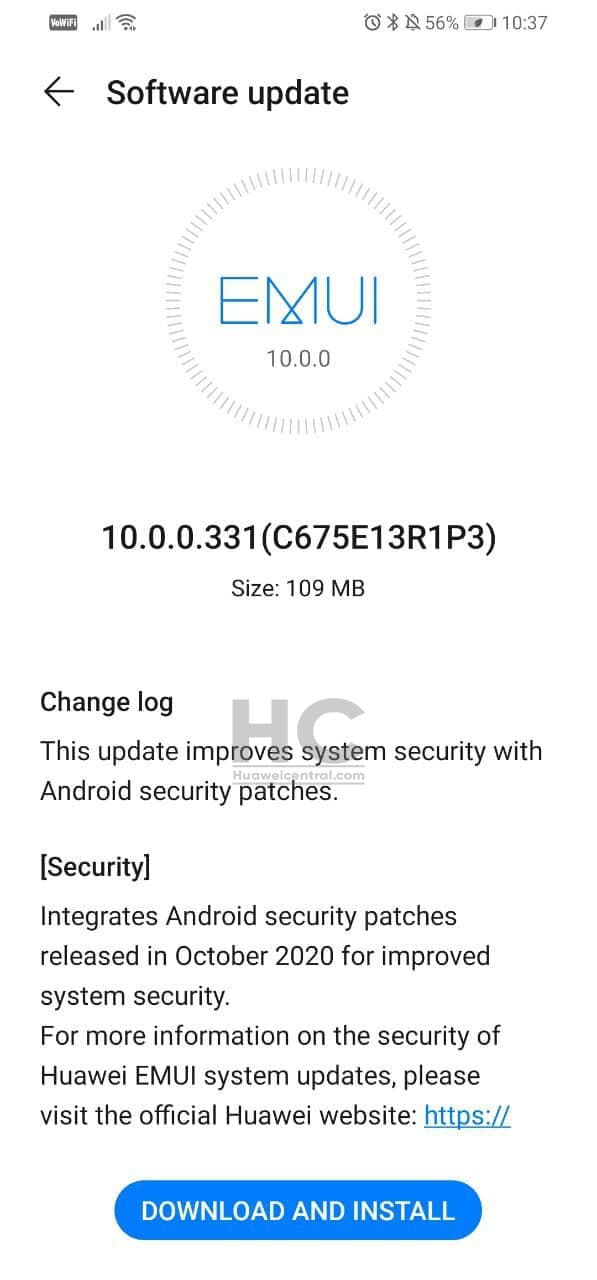 Huawei P30 lite getting October 2020 security update - Huawei Central