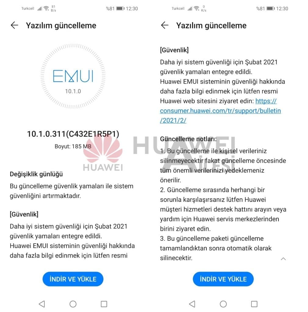 Huawei P40 Lite getting new software update with February 2021 security ...