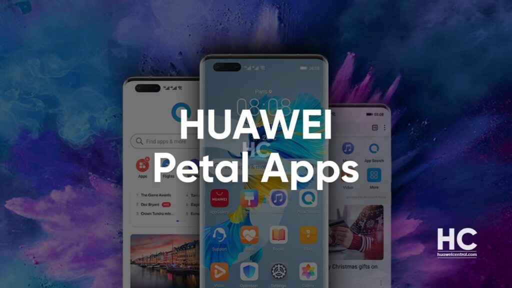 Huawei Petal App Ecosystem: Petal Vision, Petal Keyboard, Petal ...