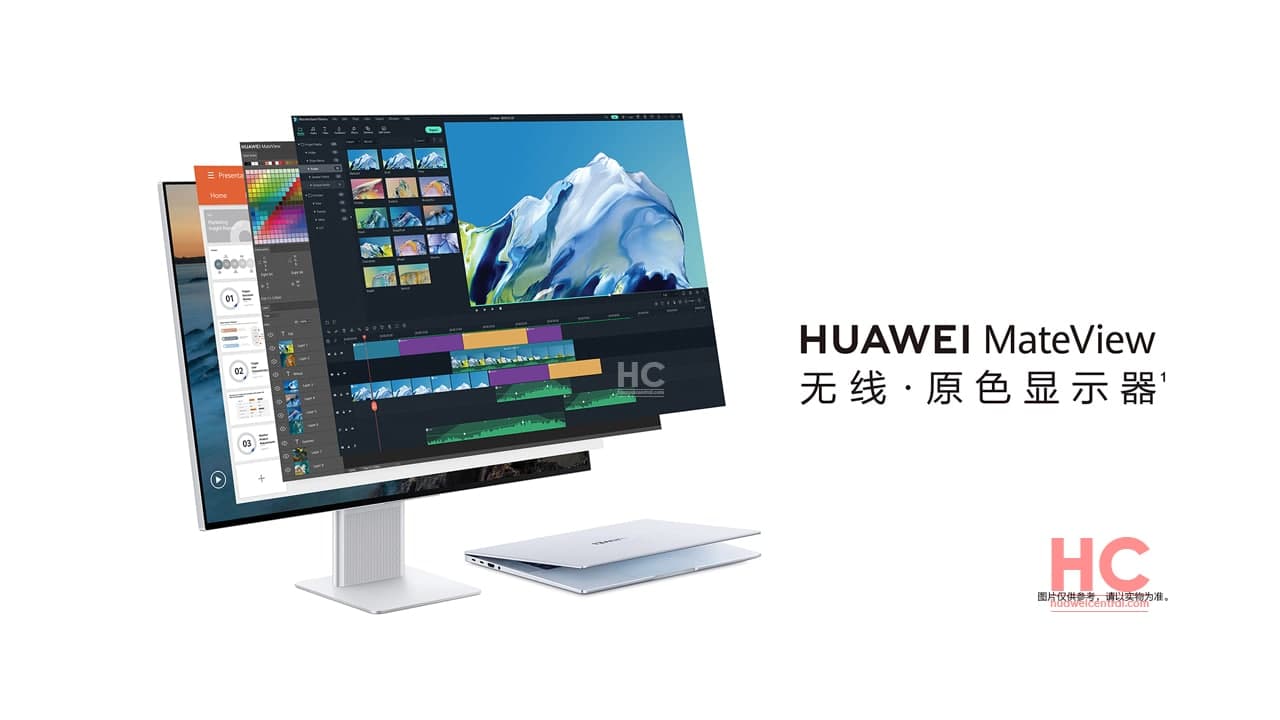 Huawei Mateview Wireless 28´´ 4K IPS 60Hz Monitor White
