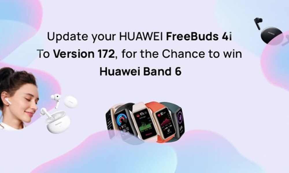 Update your Huawei FreeBuds 4i firmware and get a chance to win Huawei ...