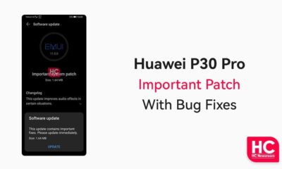 Huawei P30 Pro IMportant patch