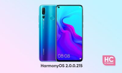 Huawei Nova 4 HarmonyOS 2.0.0.215 update