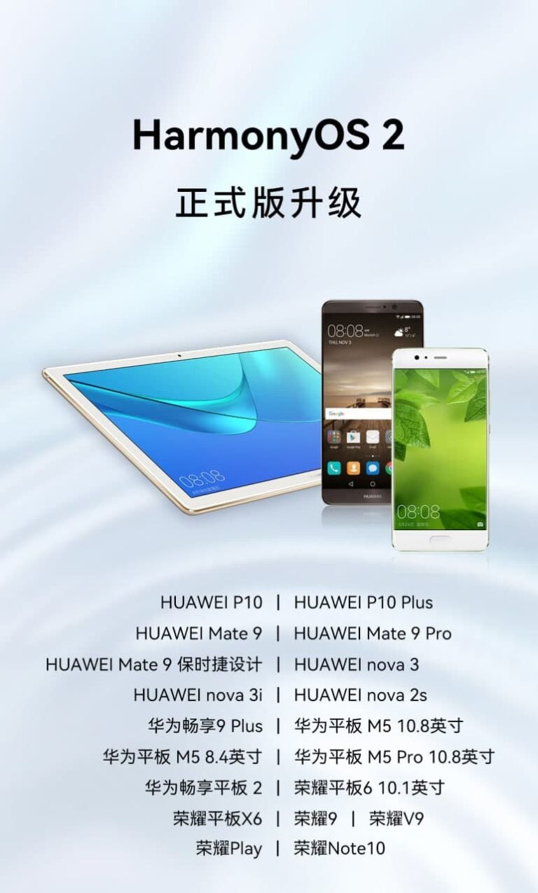 These 19 Huawei Models Are Receiving Stable HarmonyOS Update - Huawei ...