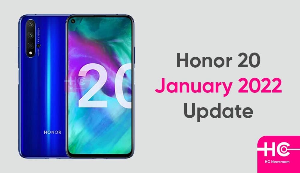 January 2022 HarmonyOS security update out for Honor 20 and 20 Pro