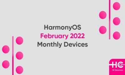 February 2022 HarmonyOS devices