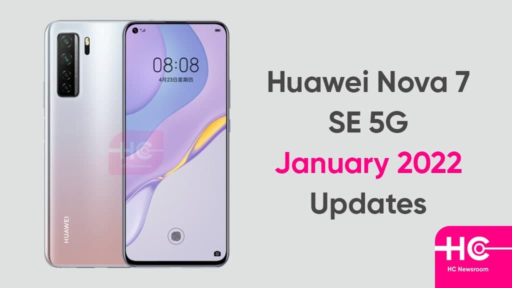 Huawei 7 SE 5G grabbing January 2022 HarmonyOS update - Huawei Central
