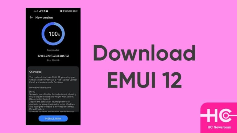 How to download and install EMUI 12 - Huawei Central