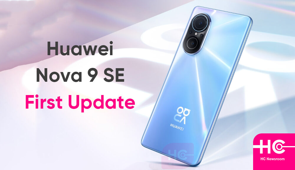 Correspondentie Onderstrepen Parana rivier Huawei Nova 9 SE (EMUI 12) smartphone installs first software update -  Huawei Central