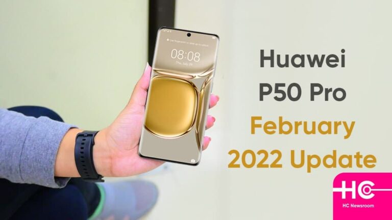 Huawei P50 Pro Receiving February 2022 Harmonyos Security Update Huawei Central