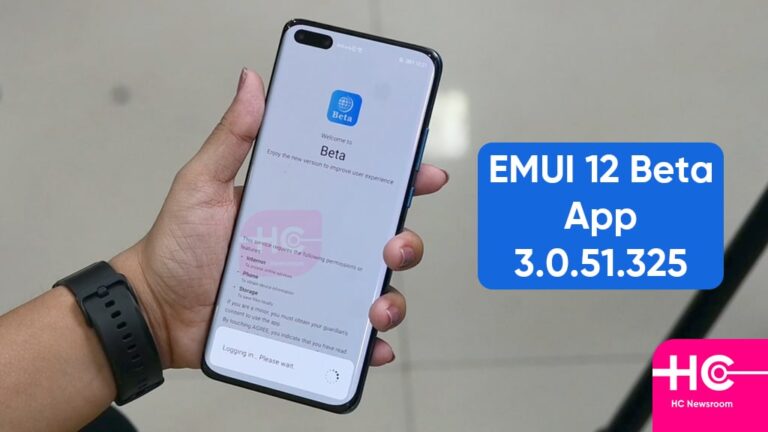 Huawei EMUI 12 Beta App Updated To 3.0.51.325 Version [April 2022]