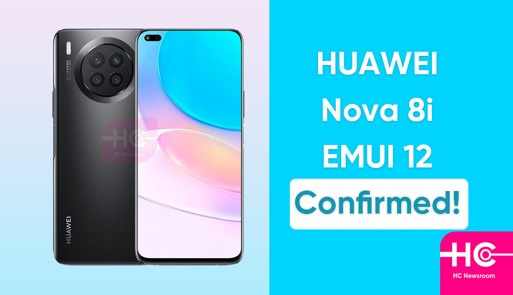 huawei nova 8i android 12