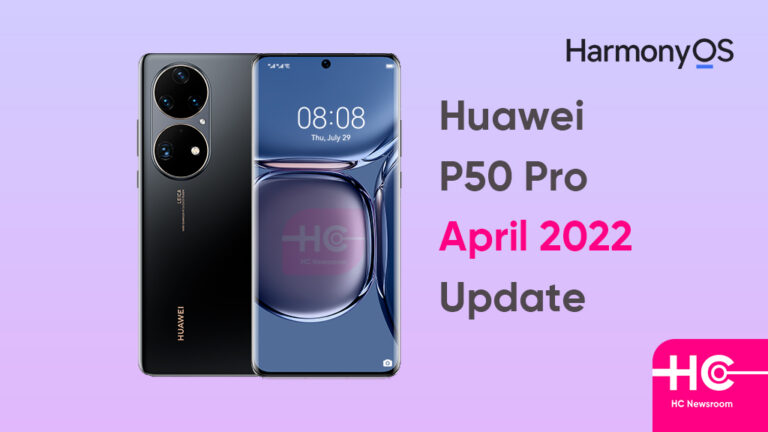 Huawei P50 Pro Receiving April 2022 Harmonyos Security Update Huawei Central