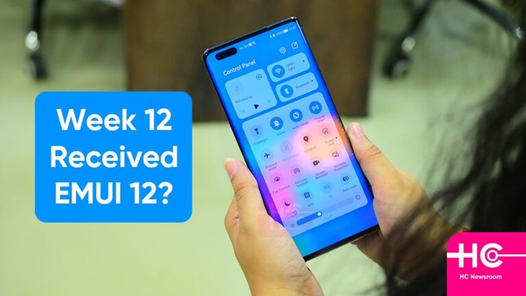 Week 12: Received EMUI 12 On Your Huawei Phone? - Huawei Central