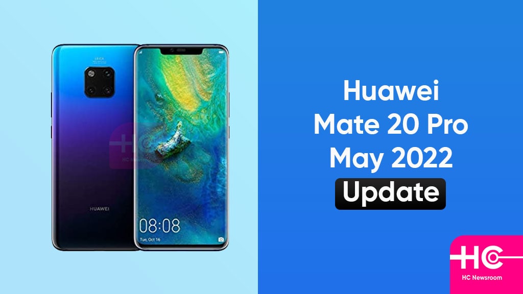 Huawei Mate 20 Pro getting May 2022 update (EMUI 12)