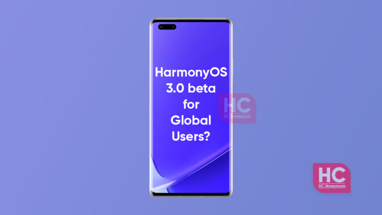 HarmonyOS 3.0 beta available for global users? - Huawei Central