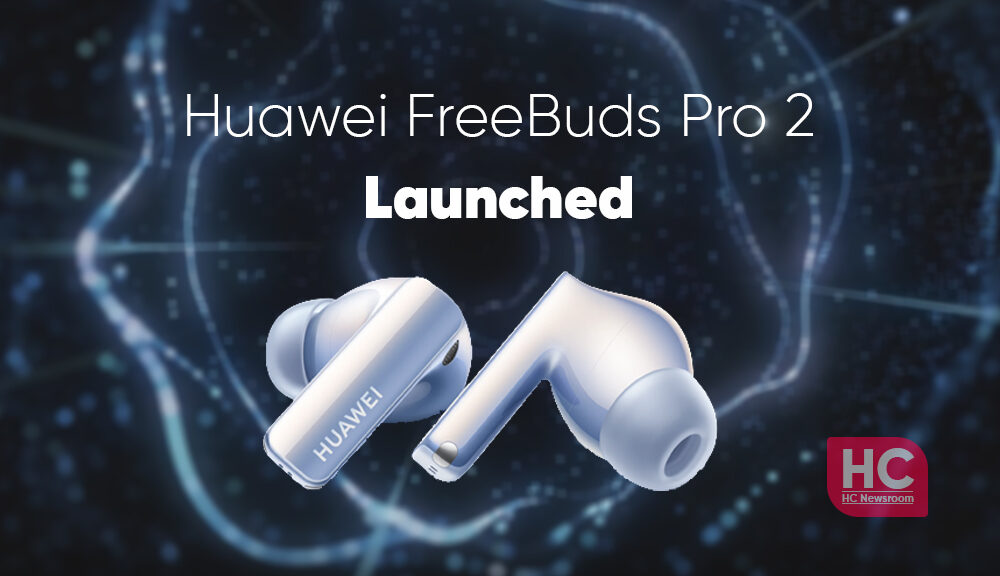 Huawei FreeBuds Pro 2 Noise Cancelling Earbuds, Blue