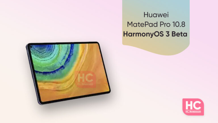 Harmonyos 3 Beta Is Now Live For Huawei Matepad Pro 10 8 Inch Huawei Central