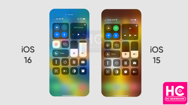 IOS 15 Vs IOS 16: What's New In Control Center? - Huawei Central