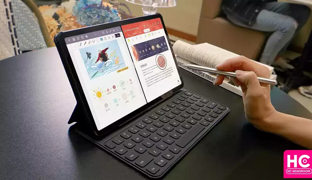 Huawei tablet market share by quarter 2023