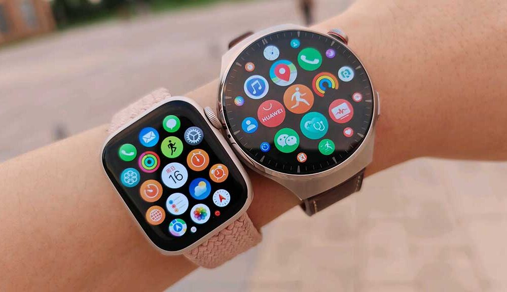 Huawei Watch 4 Pro vs Apple Watch 8: Side by side - Huawei Central