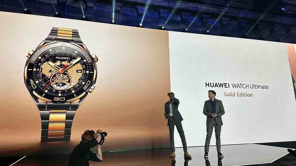 Huawei Watch Ultimate Gold Edition Launched, Huawei's first gold smartwatch