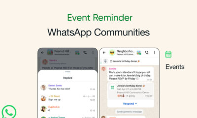 WhatsApp event reminder community