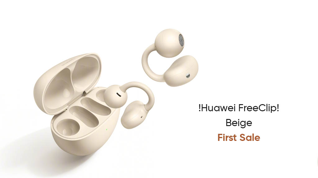 Huawei FreeClip Beige color sale