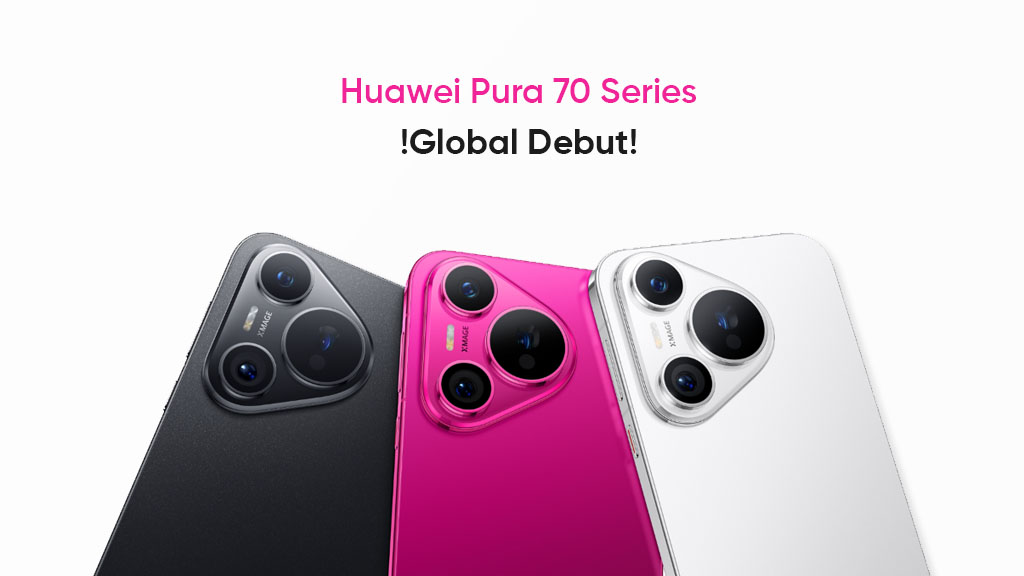 Huawei Pura 70 global debut