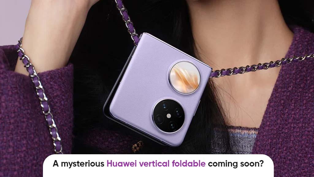 New Huawei vertical foldable