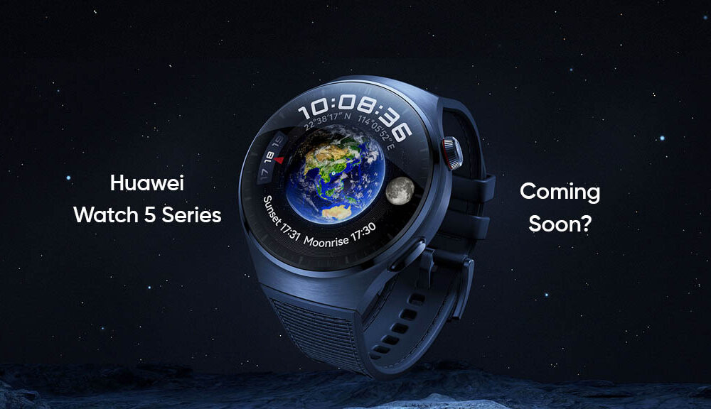 Huawei Watch 5 series coming soon with new appearance Leak Huawei Central