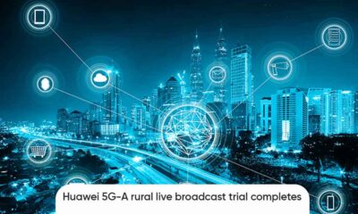 Huawei 5G-A live broadcast trial