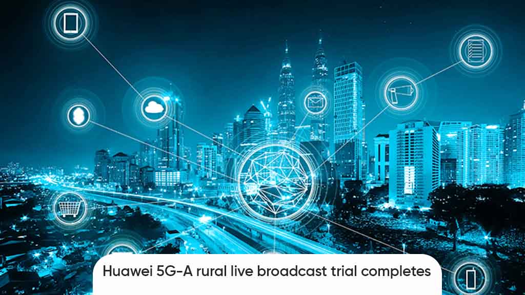 Пробная прямая трансляция Huawei 5G-A