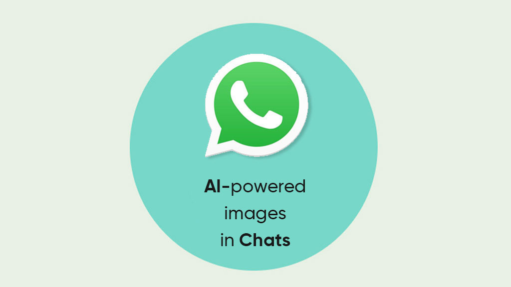 WhatsApp AI image feature