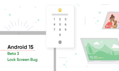 Android 15 Beta 3 lock screen bug