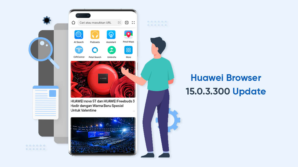 Huawei Browser 15.0.3.300 update
