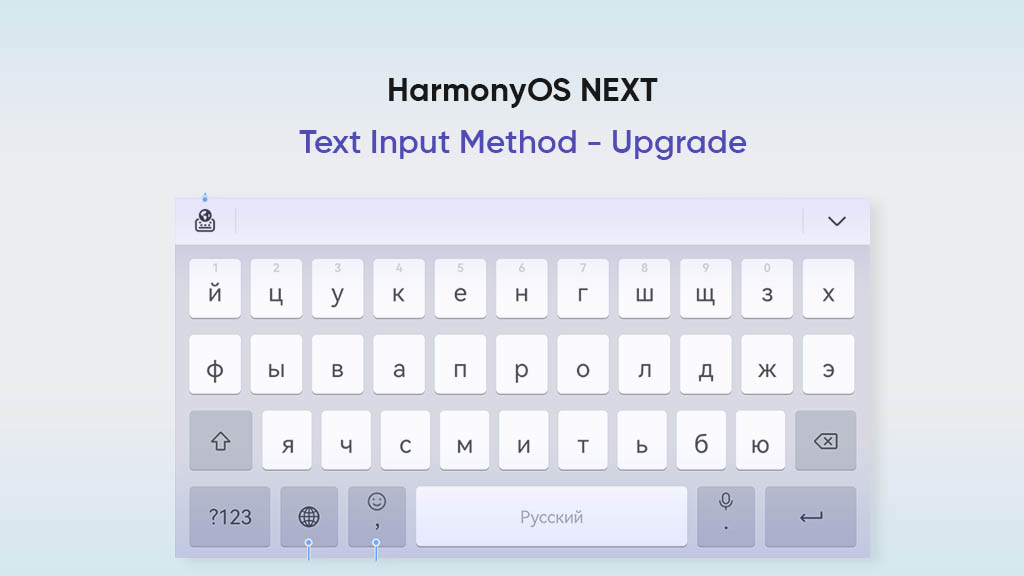 HarmonyOS NEXT text input method