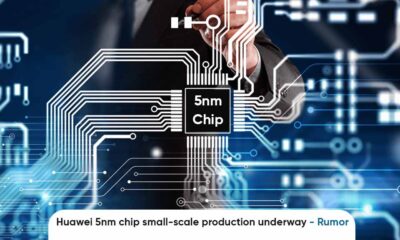Huawei 5nm chip small-scale production