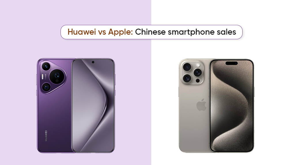 Huawei Chinese 618 smartphone sales