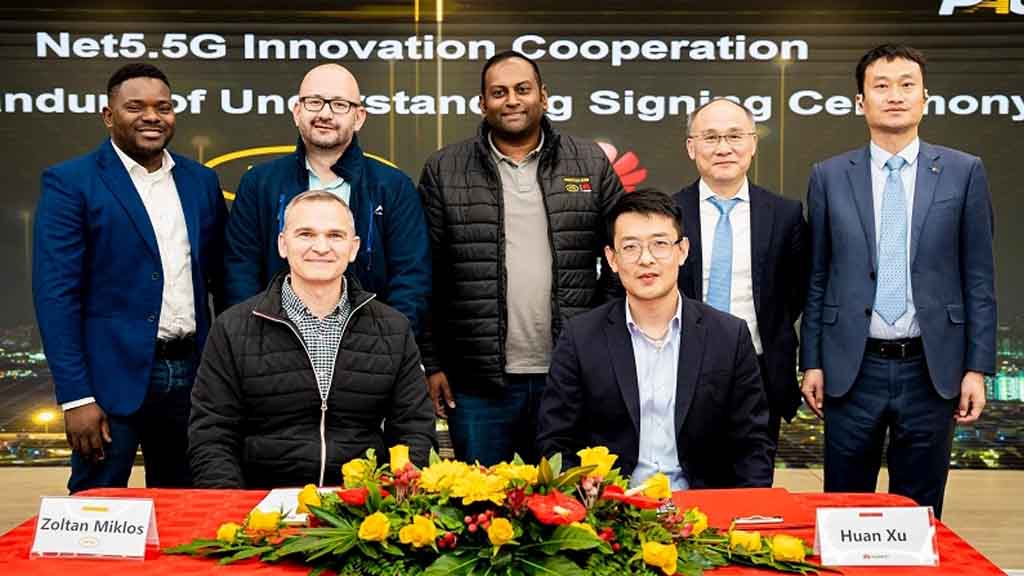 Huawei MTN cooperation Net5.5G