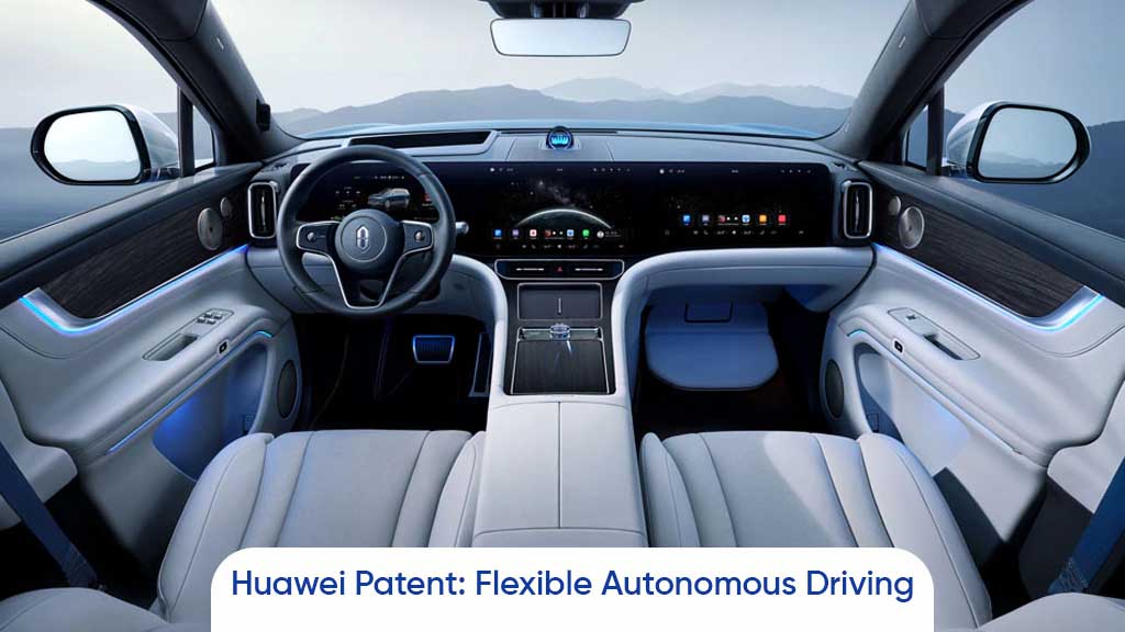 Huawei autonomous driving flexible patent