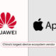 Huawei China's device ecosystem vendor