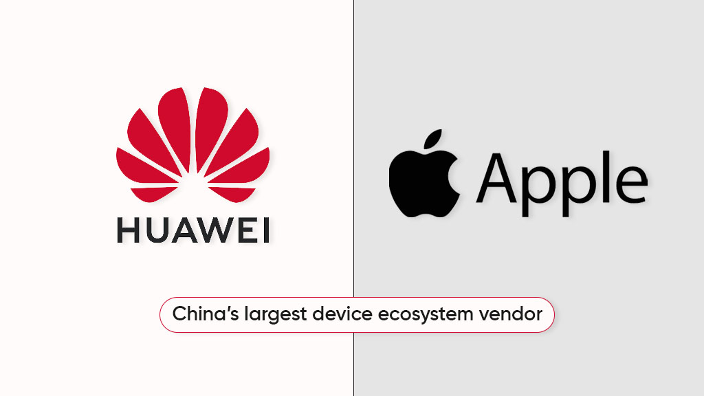 Huawei China's device ecosystem vendor