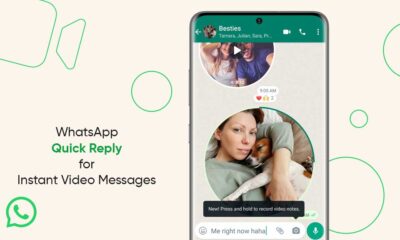 WhatsApp quick reply video