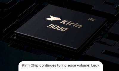 Huawei Kirin chip volume