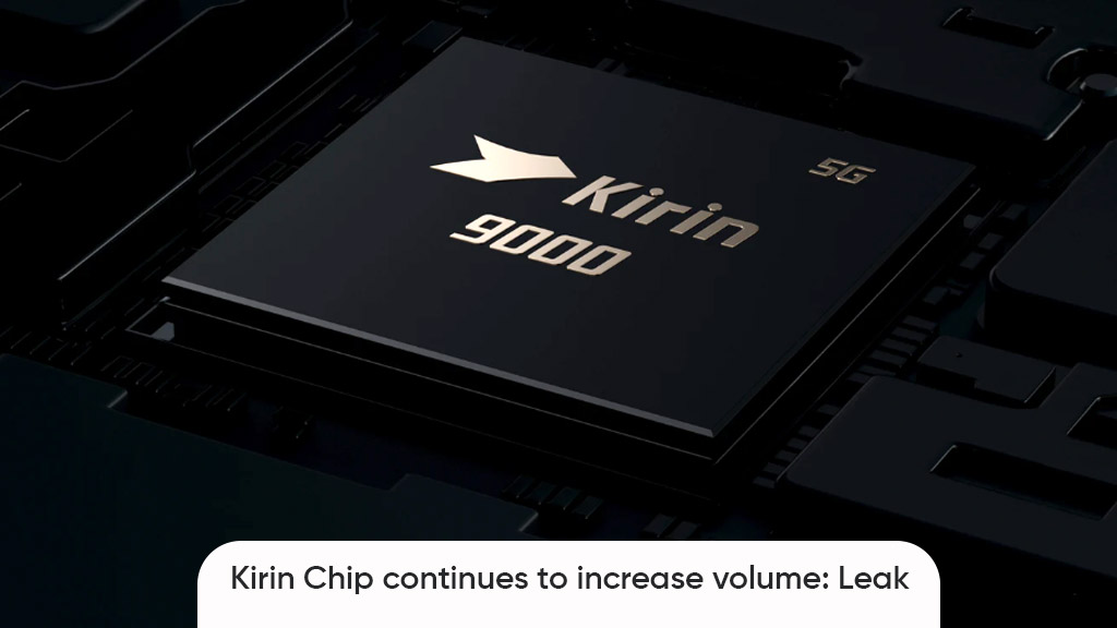 Huawei Kirin chip volume